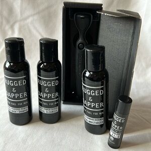 Rugged & Dapper Skin Fuel for Men Travel Set of 5   New
